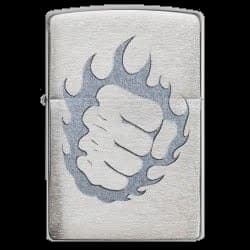 Zippo Tattoo Fire & Fist Lighter 29428