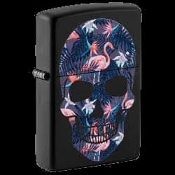 ZIPPO 49771 Flamingo Skull Design