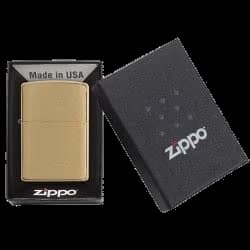 ZIPPO 204B Reg Br Fin Brass