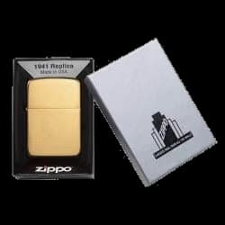 ZIPPO 1941B Replica Brushed Brass