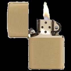 ZIPPO 204B Reg Br Fin Brass