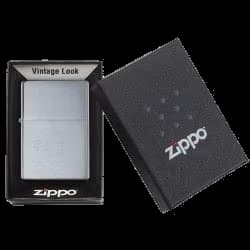 ZIPPO 230-25 Vint Br Fin Chrome