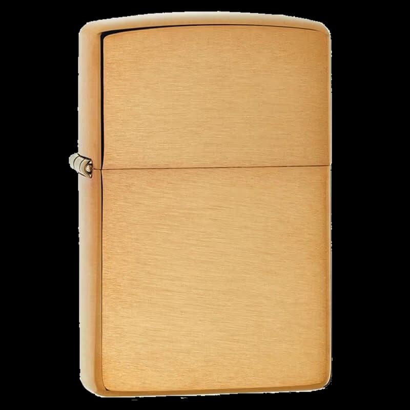 ZIPPO 204B Reg Br Fin Brass