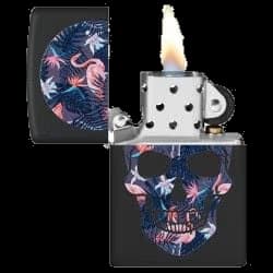 ZIPPO 49771 Flamingo Skull Design