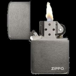 ZIPPO 24485 Black Ice Zippo Logo