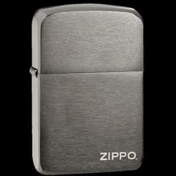 ZIPPO 24485 Black Ice Zippo Logo